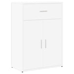Skjenk Hvit 60X30X84 Cm Konstruert Tre