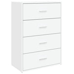 Skjenk Hvit 60X31X84 Cm Konstruert Tre