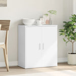 Skjenk Hvit 79X38X80 Cm Konstruert Tre