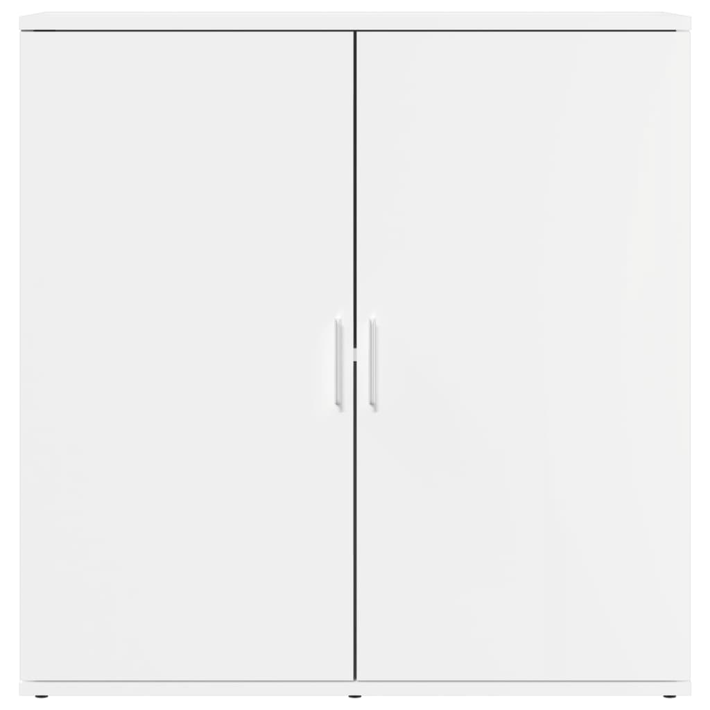 Skjenk Hvit 79X38X80 Cm Konstruert Tre