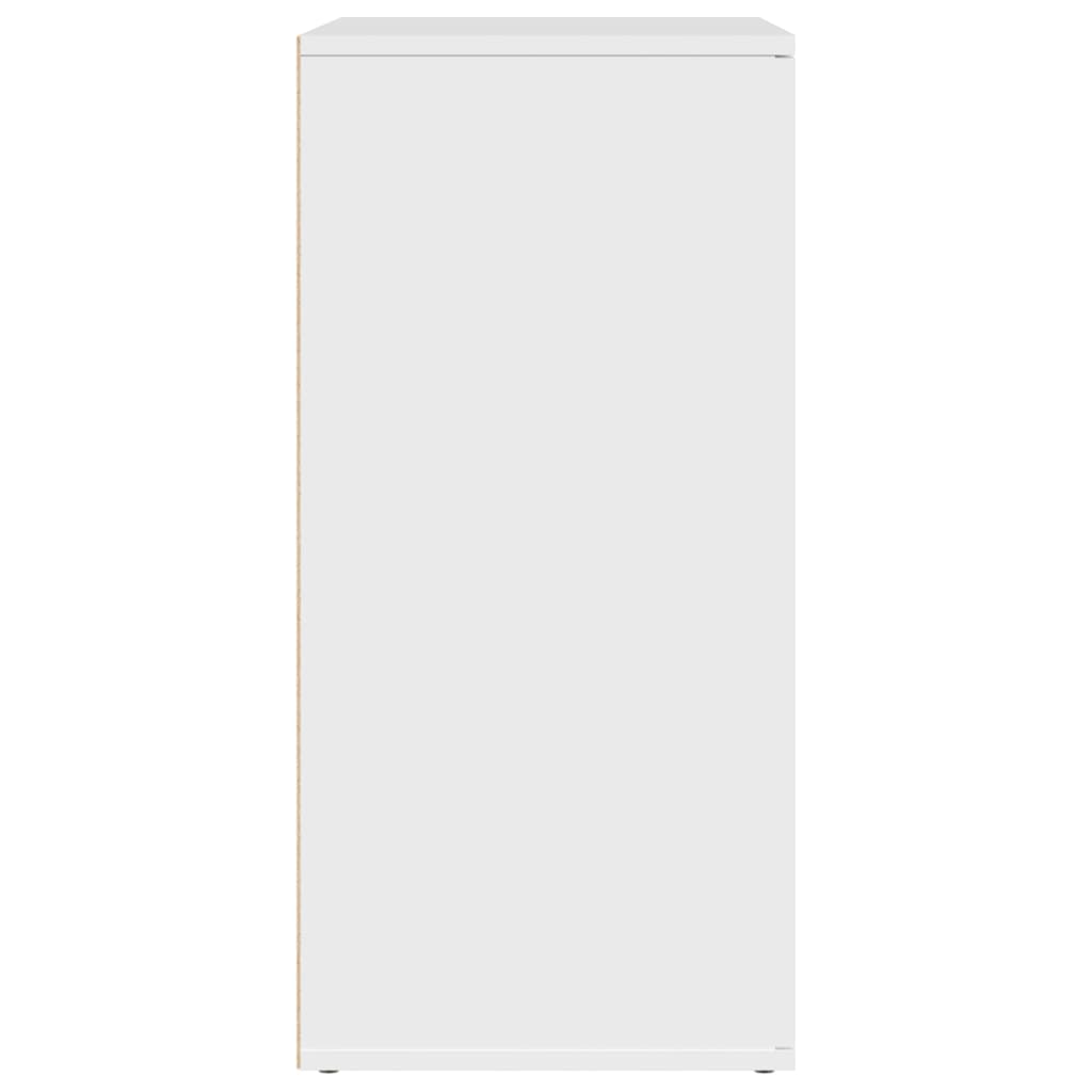Skjenk Hvit 79X38X80 Cm Konstruert Tre