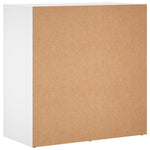 Skjenk Hvit 79X38X80 Cm Konstruert Tre