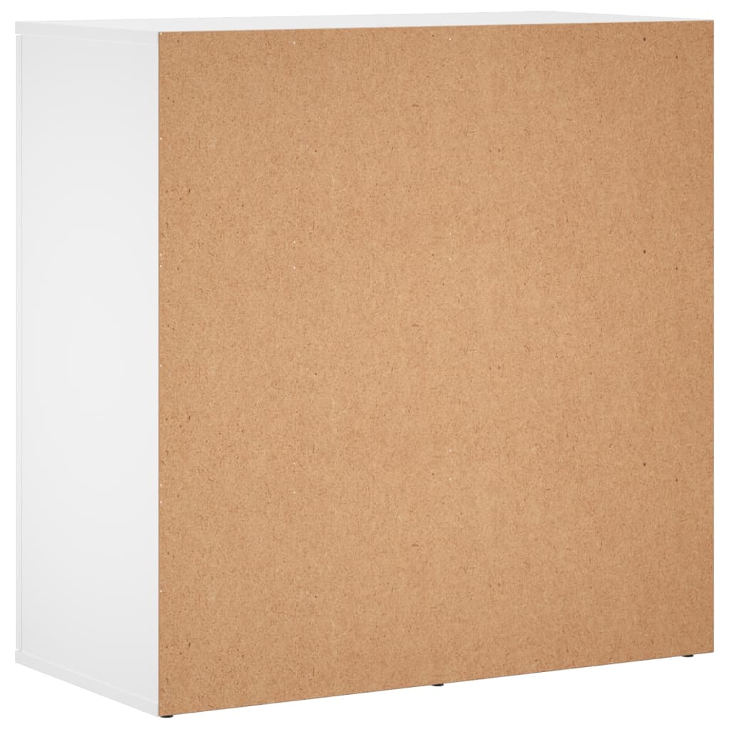 Skjenk Hvit 79X38X80 Cm Konstruert Tre