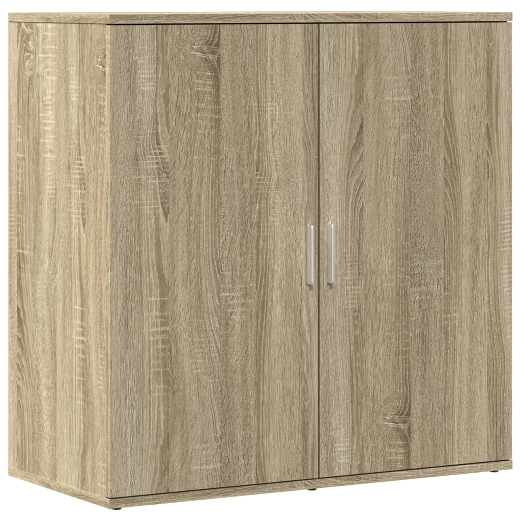 Skjenk Sonoma Eik 79X38X80 Cm Konstruert Tre