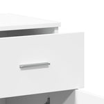 Skjenk Hvit 79X38X80 Cm Konstruert Tre
