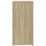 Skjenk Sonoma Eik 79X38X80 Cm Konstruert Tre