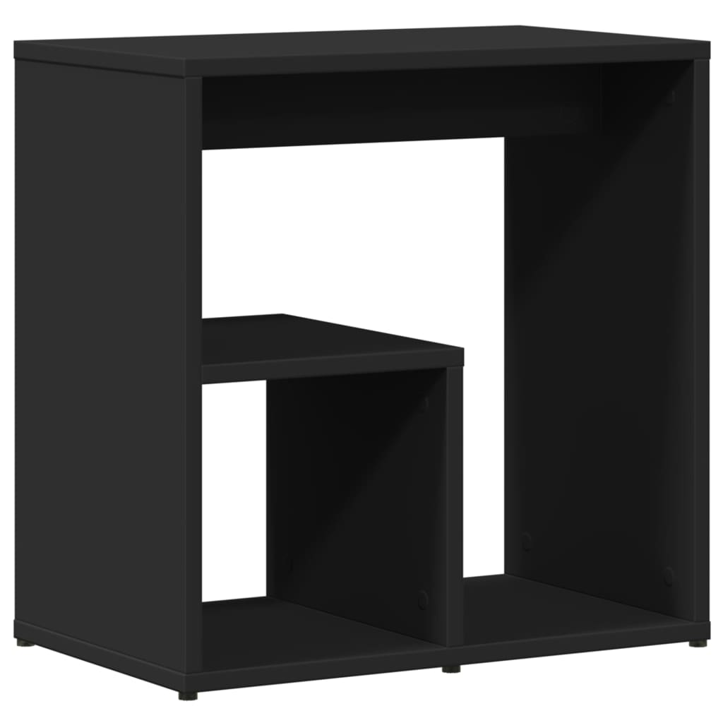 Sidebord Svart 50X30X50 Cm Sponplate