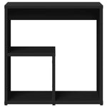 Sidebord Svart 50X30X50 Cm Sponplate