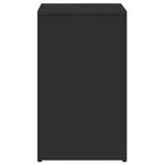 Sidebord Svart 50X30X50 Cm Sponplate