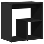 Sidebord Svart 50X30X50 Cm Sponplate