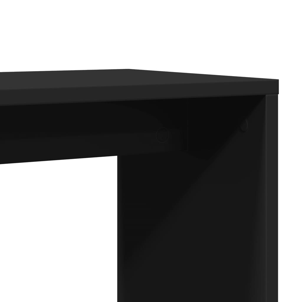 Sidebord Svart 50X30X50 Cm Sponplate