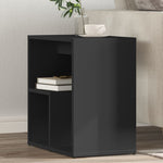 Sidebord Svart 50X30X50 Cm Sponplate