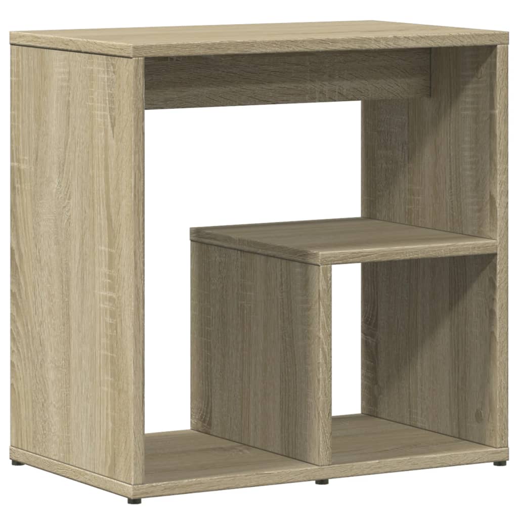 Sidebord 2 Stk Sonoma Eik 50X30X50 Cm Sponplate