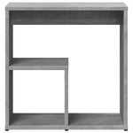 Sidebord 2 Stk Betonggrå 50X30X50 Cm Konstruert Tre