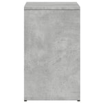 Sidebord 2 Stk Betonggrå 50X30X50 Cm Konstruert Tre