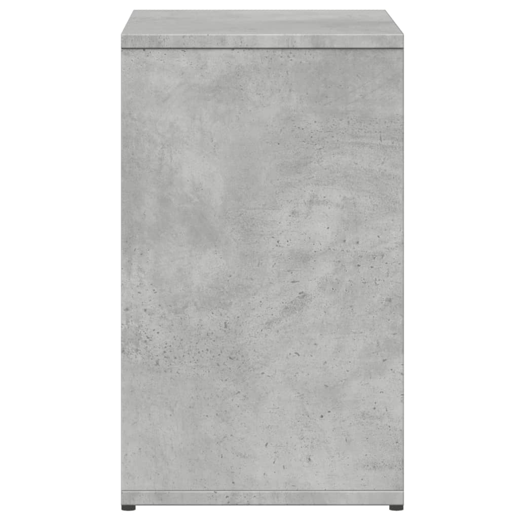 Sidebord 2 Stk Betonggrå 50X30X50 Cm Konstruert Tre