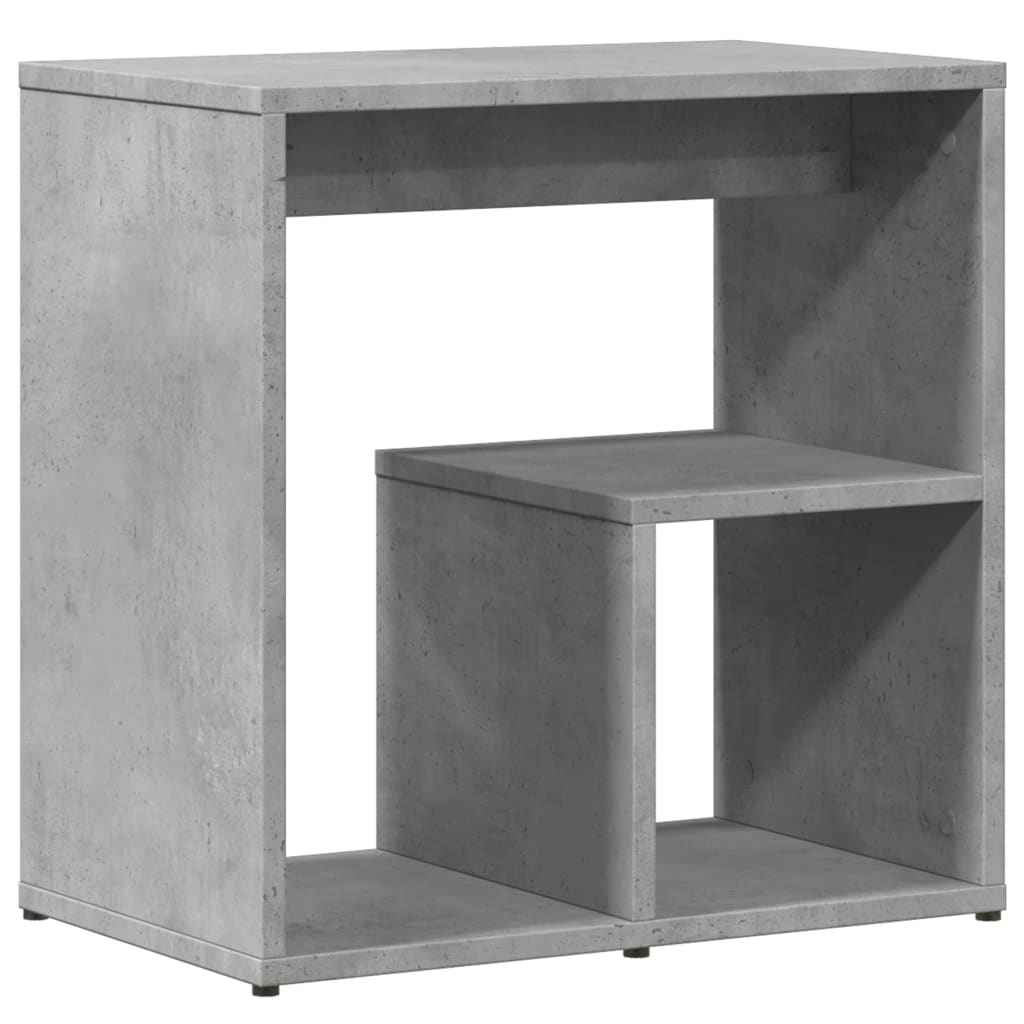 Sidebord 2 Stk Betonggrå 50X30X50 Cm Konstruert Tre