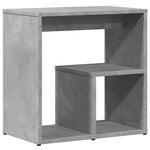 Sidebord 2 Stk Betonggrå 50X30X50 Cm Konstruert Tre