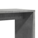Sidebord 2 Stk Betonggrå 50X30X50 Cm Konstruert Tre