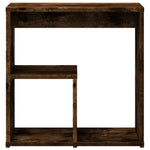 Sidebord 2 Stk Røkt Eik 50X30X50 Cm Konstruert Tre
