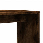 Sidebord 2 Stk Røkt Eik 50X30X50 Cm Konstruert Tre