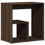 Sidebord 2 Stk Brun 50X30X50 Cm Konstruert Tre
