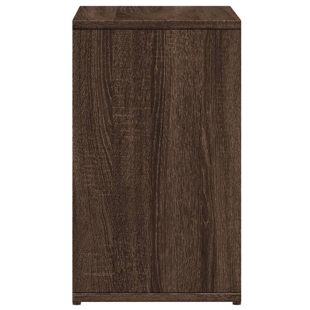 Sidebord 2 Stk Brun 50X30X50 Cm Konstruert Tre