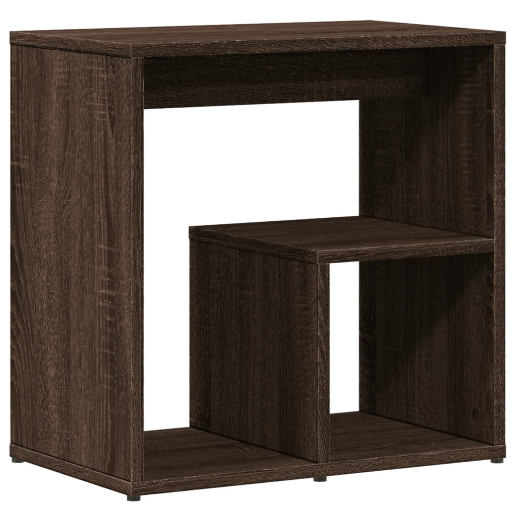 Sidebord 2 Stk Brun 50X30X50 Cm Konstruert Tre
