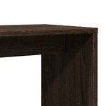 Sidebord 2 Stk Brun 50X30X50 Cm Konstruert Tre