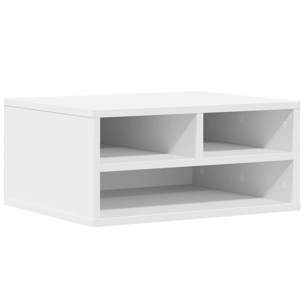 Skriverbord Hvit 49X40X22,5 Cm Konstruert Tre