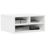 Skriverbord Hvit 49X40X22,5 Cm Konstruert Tre