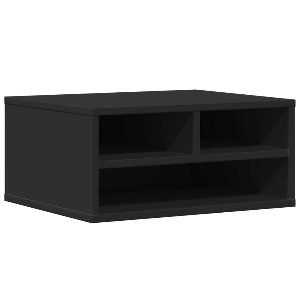 Skriverbord Svart 49X40X22,5 Cm Konstruert Tre