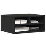 Skriverbord Svart 49X40X22,5 Cm Konstruert Tre