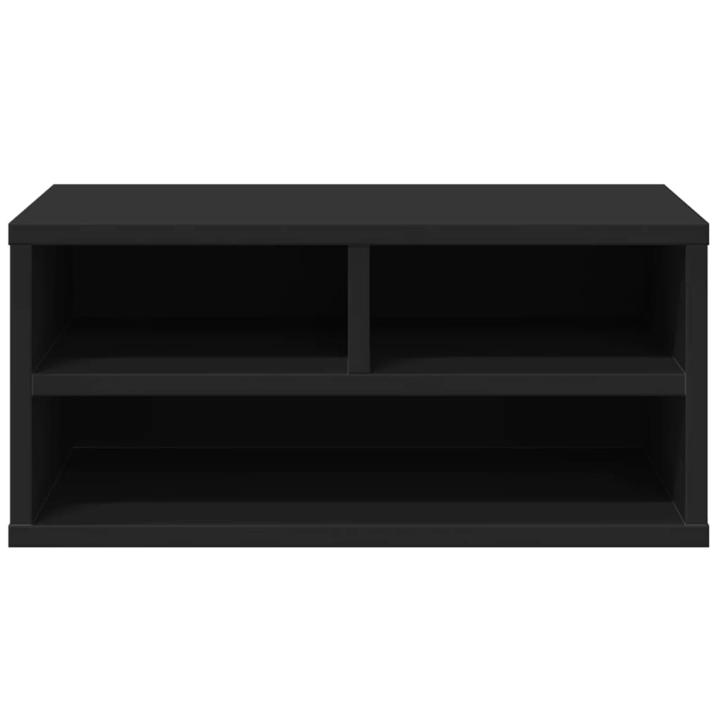 Skriverbord Svart 49X40X22,5 Cm Konstruert Tre