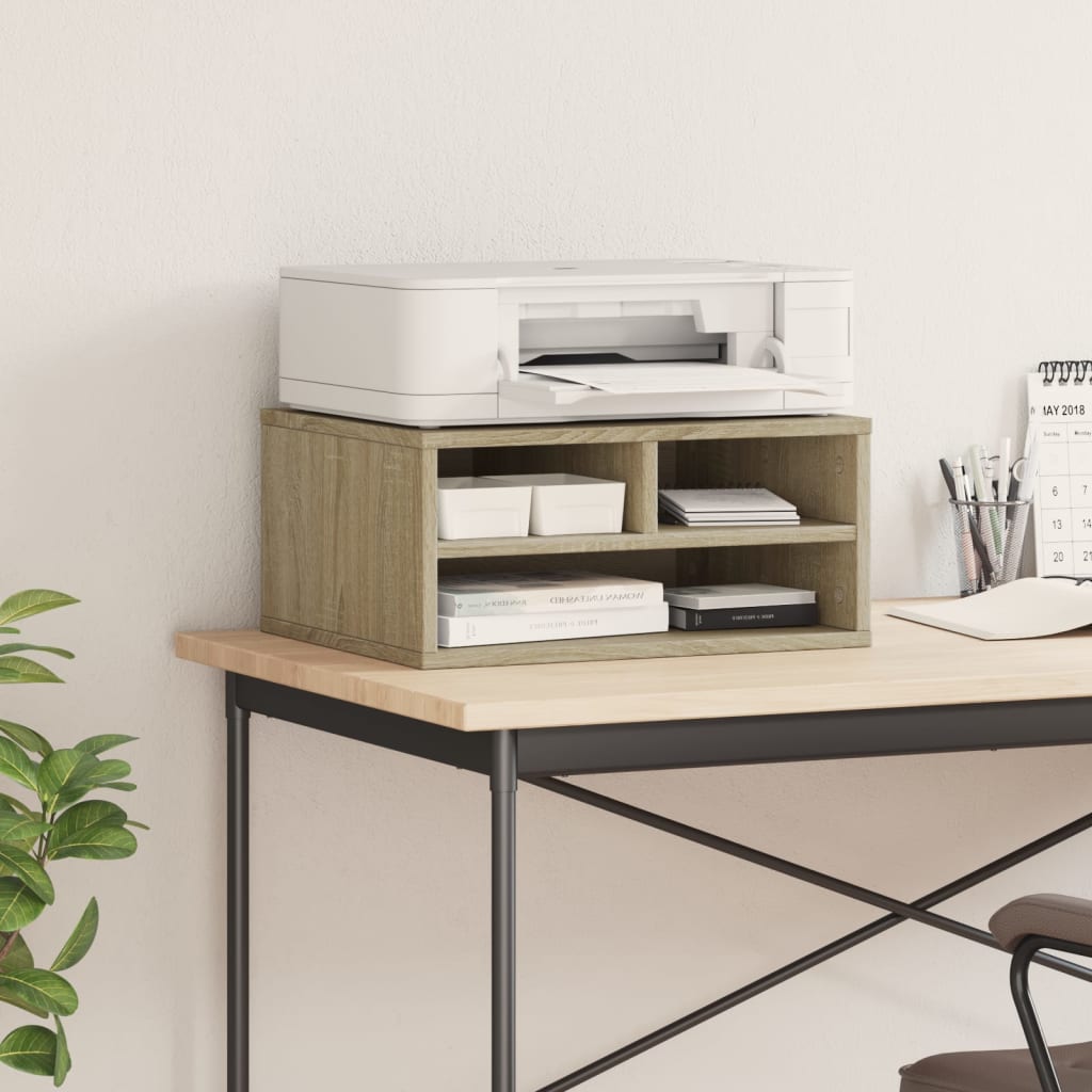 Skriverbord Sonoma Eik 49X40X22,5 Cm Konstruert Tre