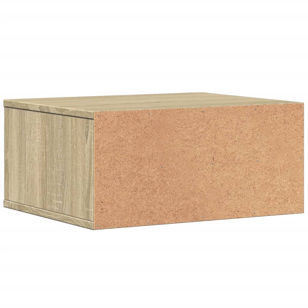 Skriverbord Sonoma Eik 49X40X22,5 Cm Konstruert Tre