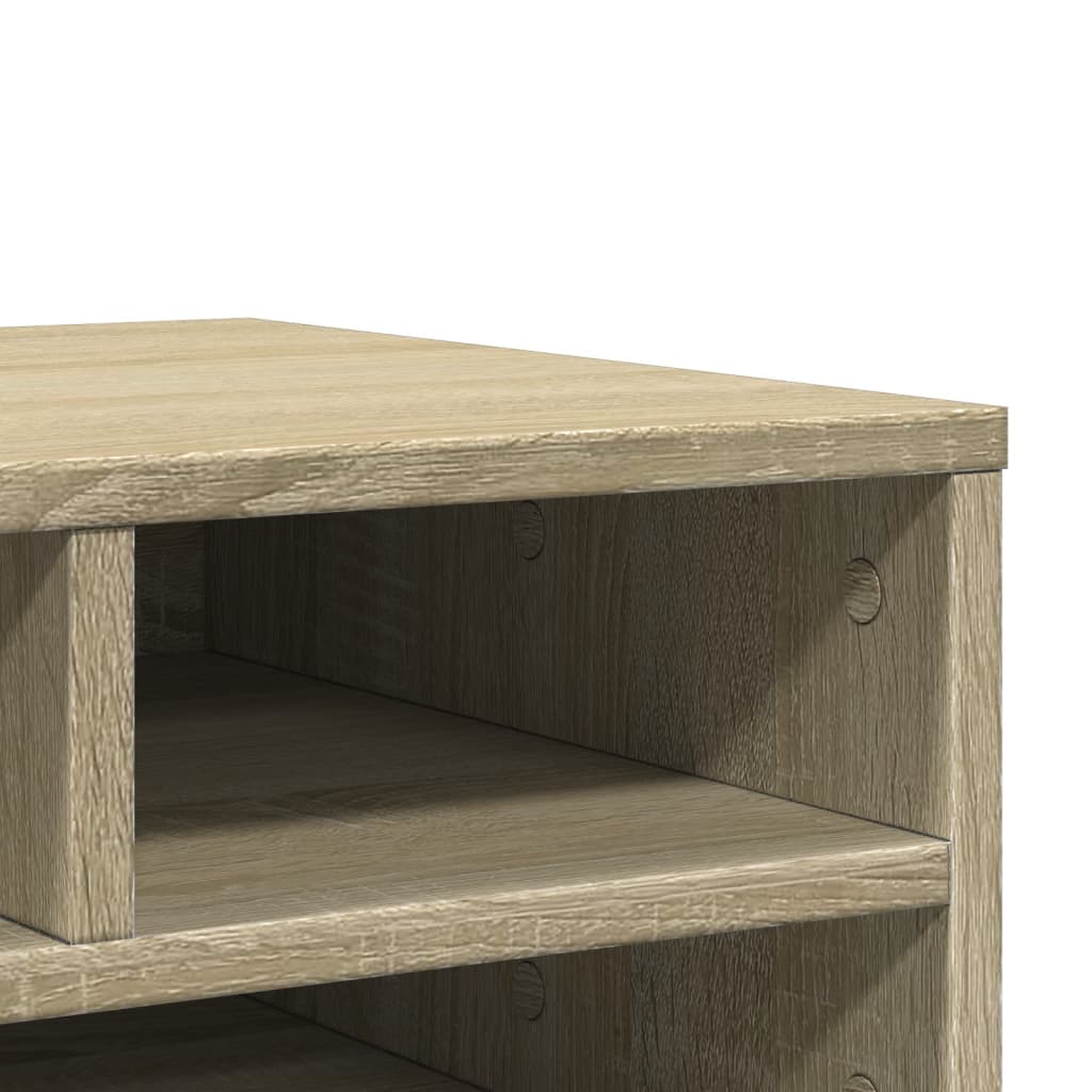 Skriverbord Sonoma Eik 49X40X22,5 Cm Konstruert Tre