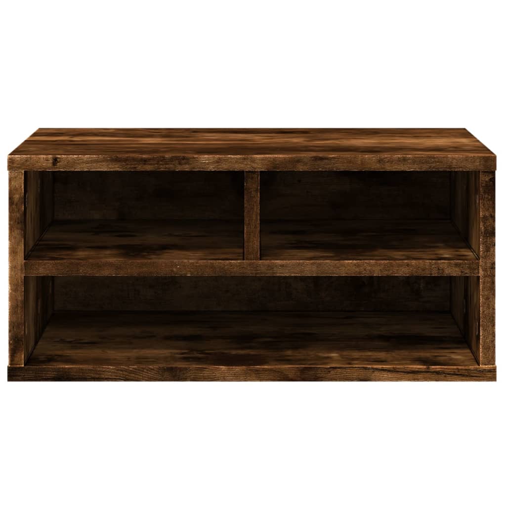 Skriverbord Røkt Eik 49X40X22,5 Cm Konstruert Tre