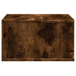 Skriverbord Røkt Eik 49X40X22,5 Cm Konstruert Tre