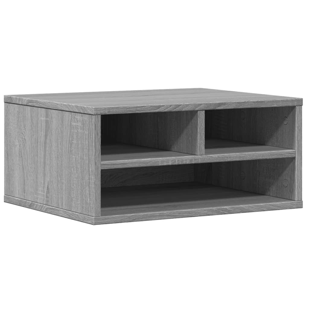 Skriverbord Grå Sonoma 49X40X22,5 Cm Konstruert Tre