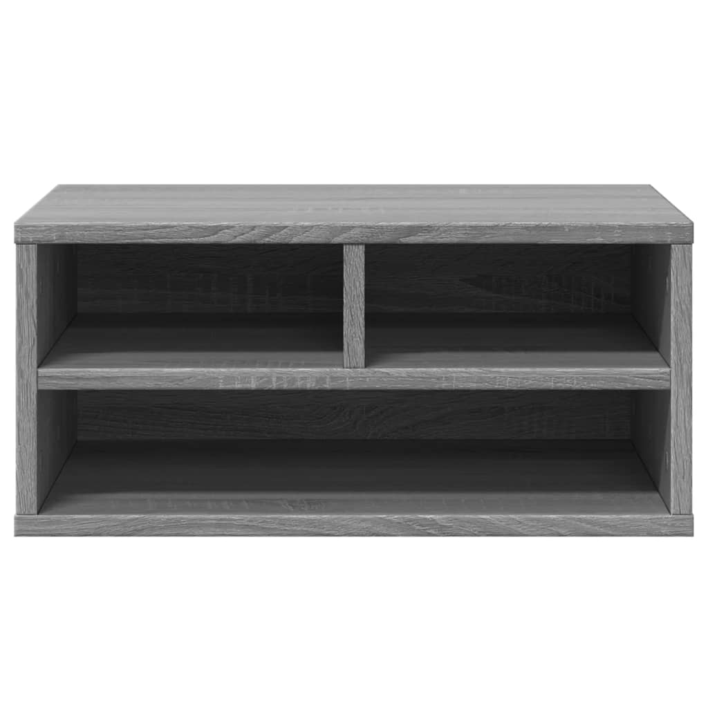 Skriverbord Grå Sonoma 49X40X22,5 Cm Konstruert Tre