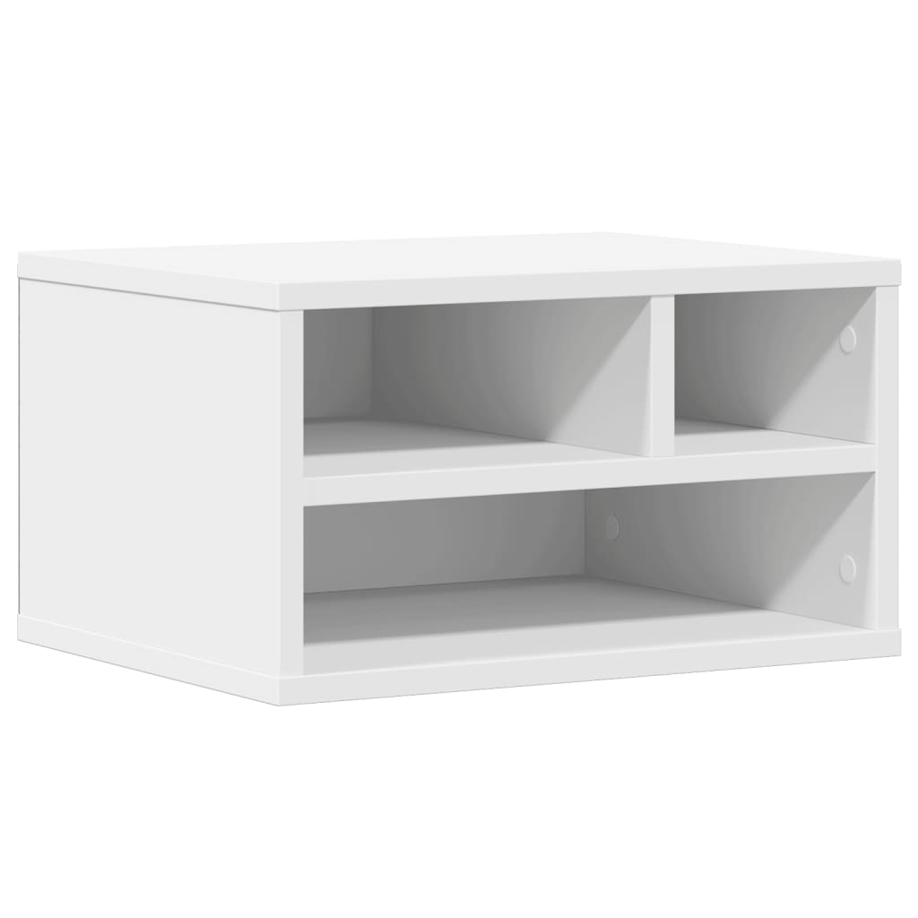 Skriverbord Hvit 40X32X22,5 Cm Konstruert Tre
