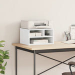 Skriverbord Hvit 40X32X22,5 Cm Konstruert Tre