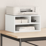 Skriverbord Hvit 40X32X22,5 Cm Konstruert Tre