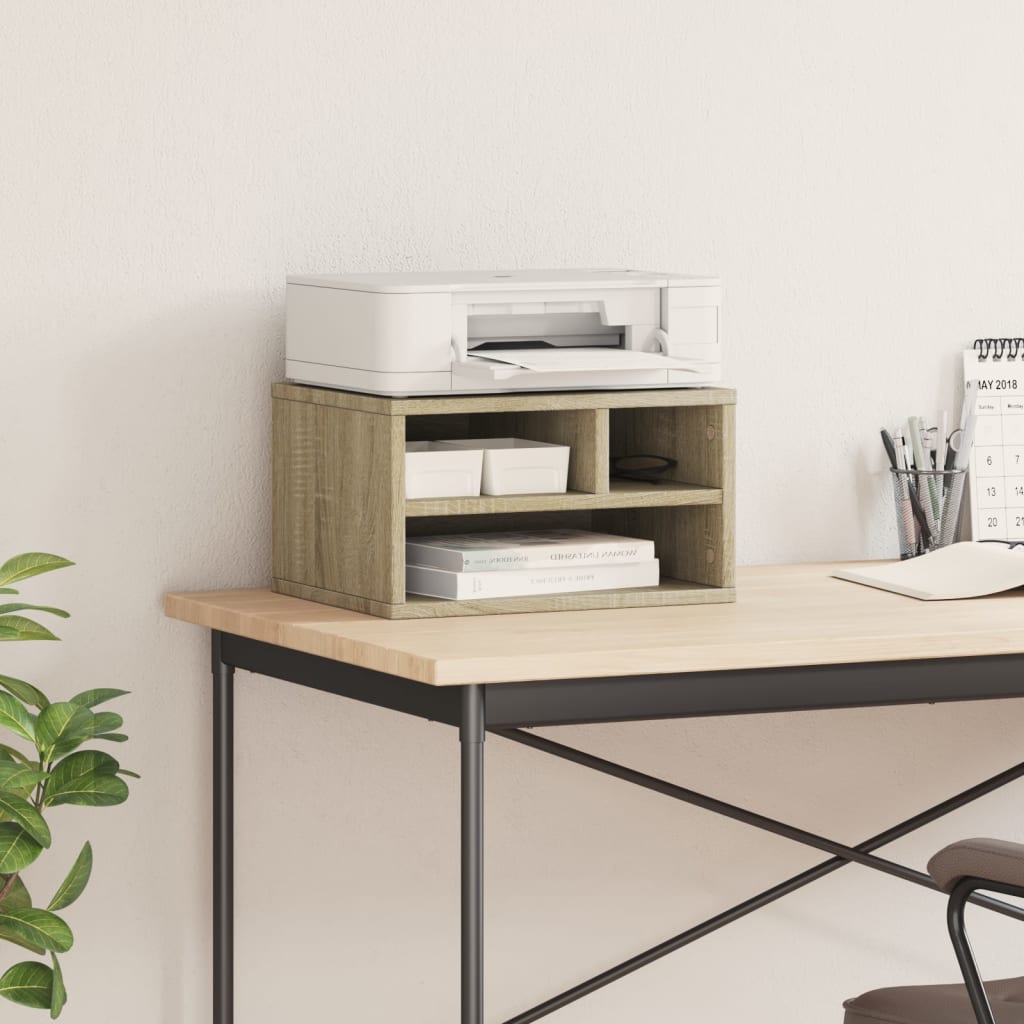 Skriverbord Sonoma Eik 40X32X22,5 Cm Konstruert Tre