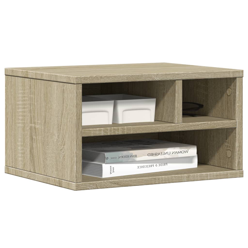 Skriverbord Sonoma Eik 40X32X22,5 Cm Konstruert Tre