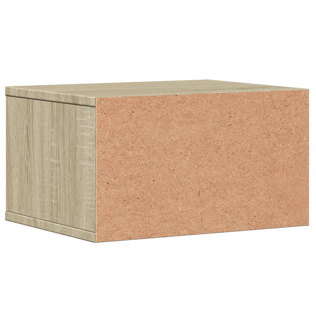 Skriverbord Sonoma Eik 40X32X22,5 Cm Konstruert Tre