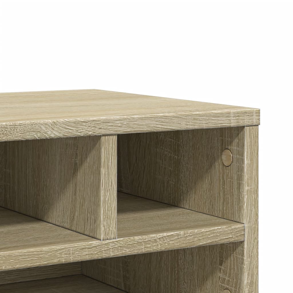Skriverbord Sonoma Eik 40X32X22,5 Cm Konstruert Tre