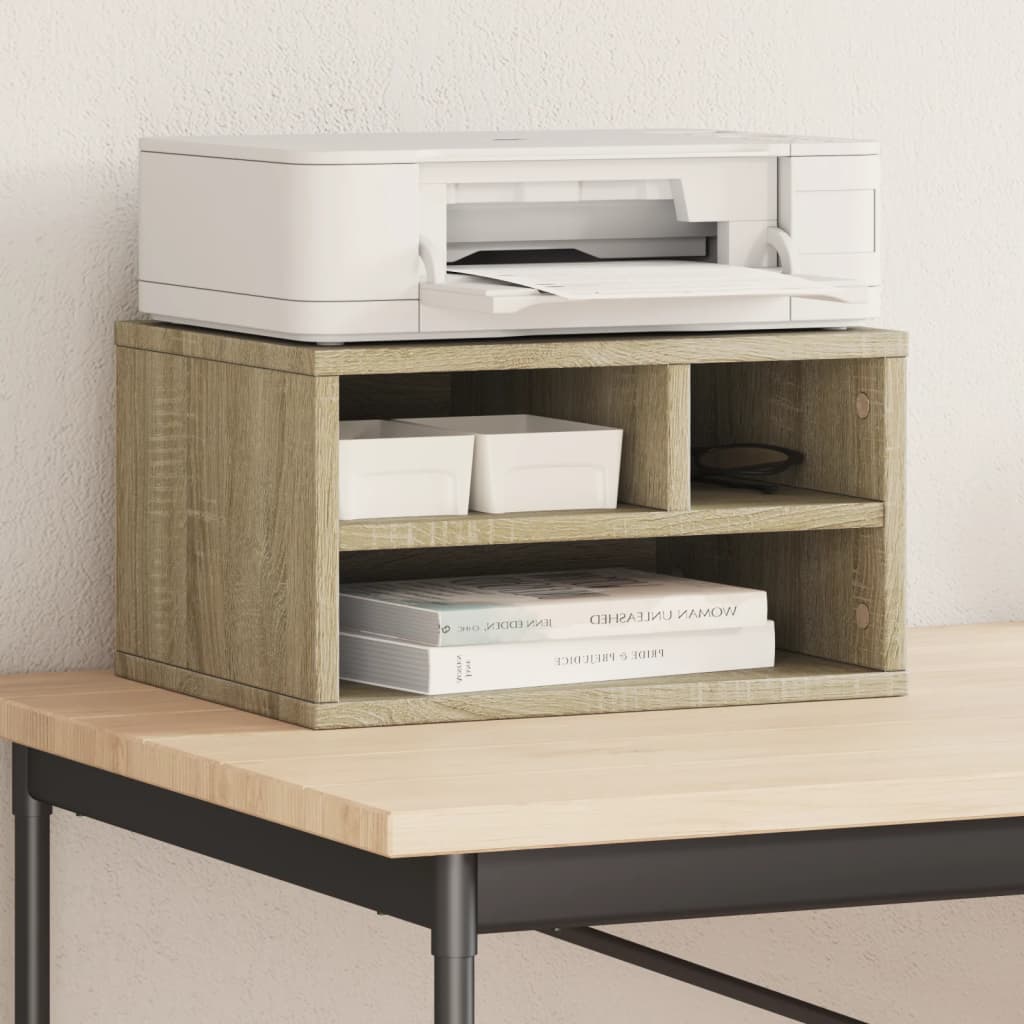 Skriverbord Sonoma Eik 40X32X22,5 Cm Konstruert Tre