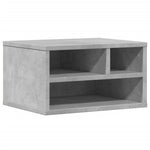 Skriverbord Grå 40X32X22,5 Cm Konstruert Tre